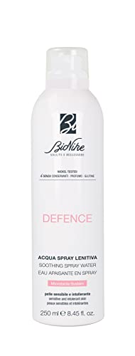 Bionike Defence - Acqua Spray Lenitiva per un Immediato Effetto Rinfrescante e Addolcente, Rinforza la Barriera Cutanea, Attenua gli Arrossamenti e Dona Benessere, 250 ml