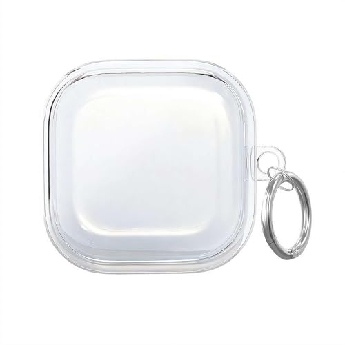 DIANX �P�[�X For Galaxy Buds4 Pro/Buds4 �p TPU�f�� �S�ʕی�J�o�[ �N���A �_�炩�� �y�� ���^ �L�Y�h�~ �h�o �h�k �ϏՌ� �L�[�z���_�[/�X�g���b�v�t�� �����h�~ �ی�P�[�X �C���[�z���p�A�N�Z�T���[