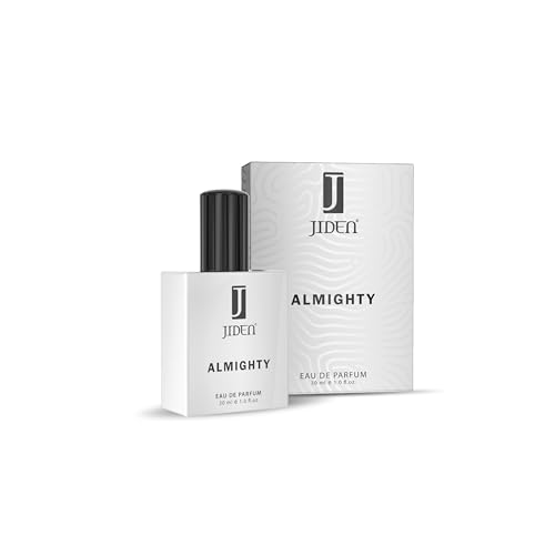 Image of JIDEN ALMIGHTY Long Lasting Perfume for Men with Saffron,Leather,Cardamom Notes | Eau De Parfum Man,30ml - Valentine Gift for Boyfriend | Unique Anniversary Gift for Husband - Warm & Spicy Fragrance