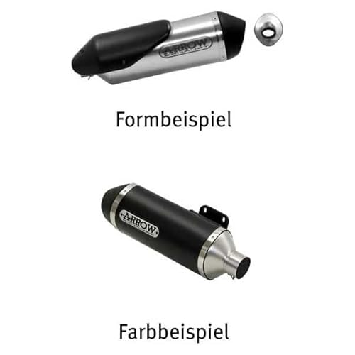 ARROW URBAN ALUMINIUM DARK SILENCER WITH DARK END CAP PIAGGIO MEDLEY 125/150S ’20 HOMOLOGATED ALUMINUM DARK EXHAUST