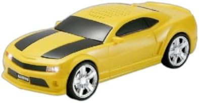 Xtrad, CAIXA SOM PORTATIL BLUETOOTH FM USB CARRO CAMARO AMARELO W...
