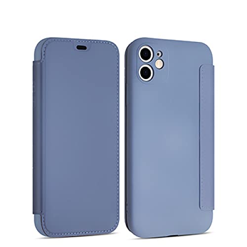 Couverture de carte pour iPhone 8 étui lavande cendrée à rabat