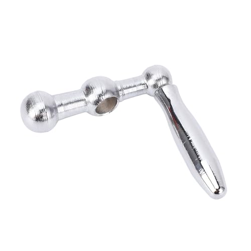 YDuupxe Manivela de Torno con de 3 Bolas, Mini Fresadora Universal de Metal, Mesa de Trabajo, Material de Hierro para Carpintería, Volante de Manivela de Tres Bolas