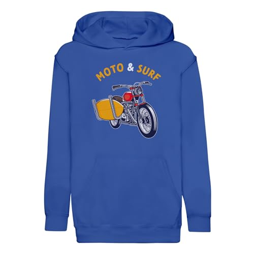 Sweat enfant moto et surf pour les journées de plage et soleil