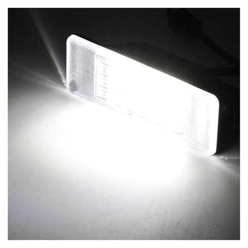Plafón luz LED de matrícula trasera compatible con Nissan Primera Note Navara 2001-2007 6