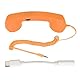Schnurloser Retro-Telefonhörer, Strahlungssicherer USB-Hörer für Mobiltelefone, Schwarz (ORANGE)