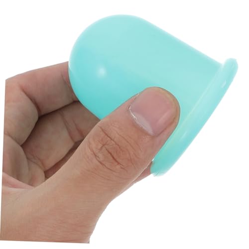 4 tazas de ventosa de silicona para masaje corporal y facial, tazas de vacío para músculos y articulaciones, para uso personal miniatura 4