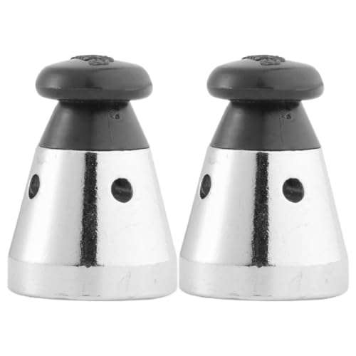 VOSAREA 2 piezas válvulas de alivio para olla a presión, partes de repuesto, componentes esenciales de hierro para cocina miniatura 1