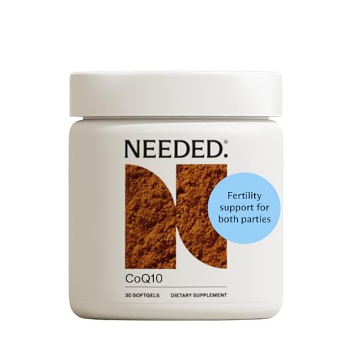 Needed. CoQ10 200mg Supplement - Ubiquinol 200mg for Women and Men – Coenzyme Q10 Preconception