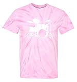 Drum Artistic Design - Silhouette - Drummer - Rockstar Men's T-shirt