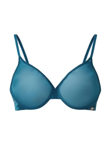Image of Gossard Glossies Sheer Underwire Bra - Barely-There Moulded Plunge, Invisible Under Clothing