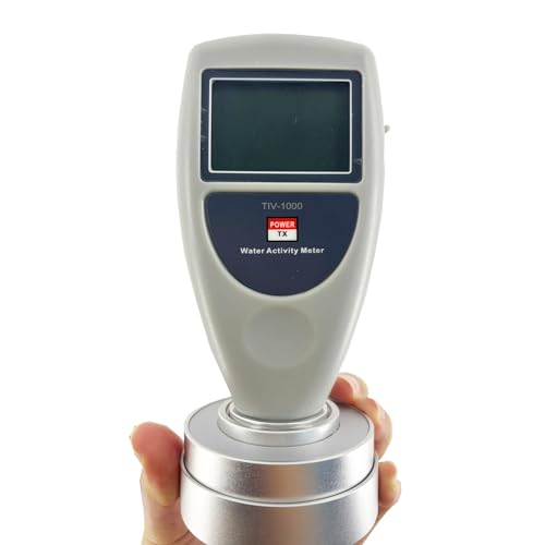 Water Activity Meter Analyzer for Food Like Dried Fruits Vegetables Beef Jerky with Digital LCD Display Measuring Range 0 to 1.0aw