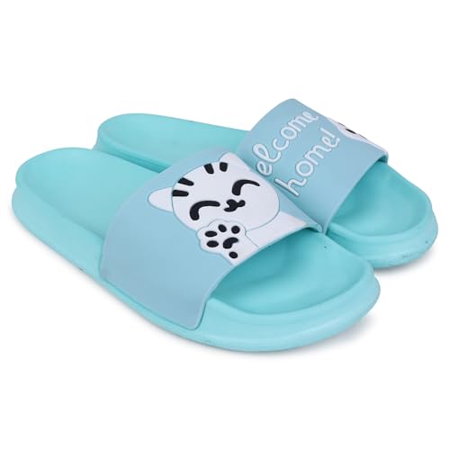 Image of Pampy Angel Welcome Women's Flip Flops Slides Back Open Household Comfortable Slippers