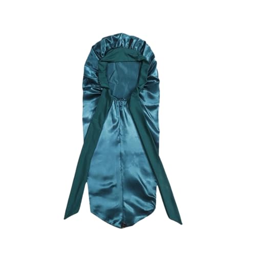 Bonnet en satin long et grand bonnet de nuit pour cheveux bouclés