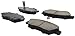 StopTech 309.06210 Sport Brake Pads with Shims and Hardware, Black