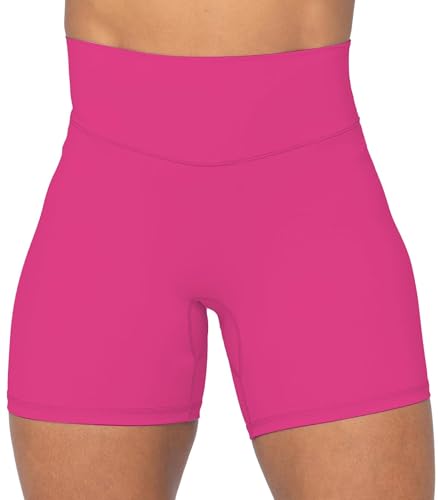 Image of Sunzel 25.4 cm Biker Shorts for Women with Pockets, High Waist Yoga Workout Shorts, 10 Inch Black, 2 Pieces