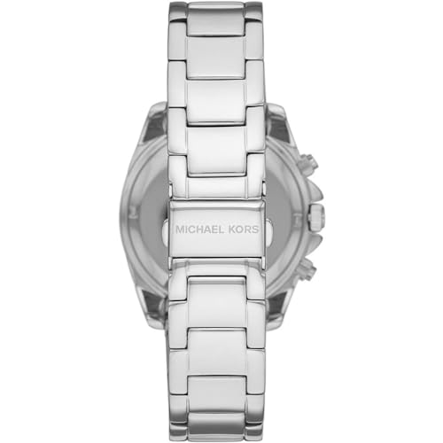 MK Blair Chrono Steel Watch with Glitz