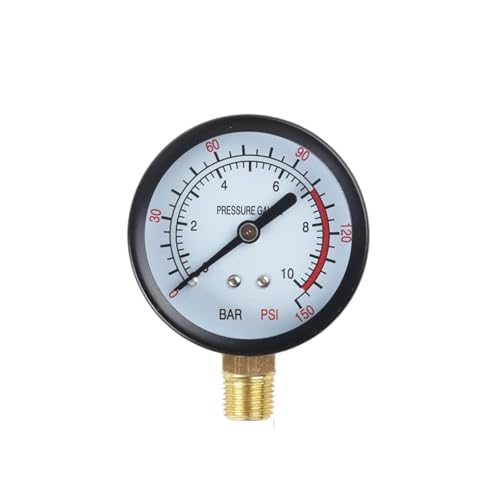 Manómetro Y60 de 0-1.6Mpa para medir la presión de agua en filtros de piscina