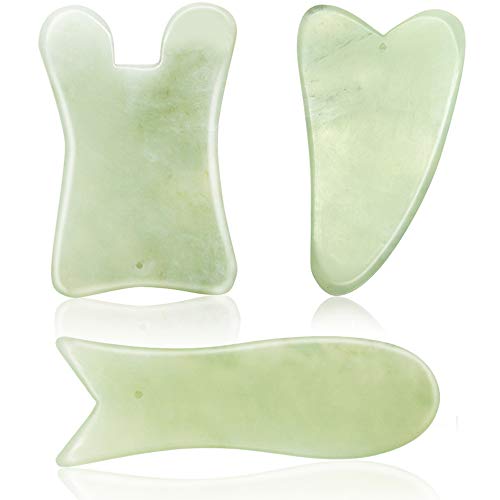 SAYOPIN Gua Sha Board Guasha Scraping Massage Tool Set of 3 SPA Salon