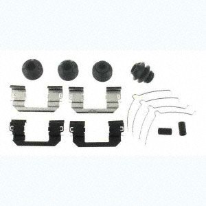 Kit quincaillerie pour frein avant Carlson 13556Q en acier inoxydable