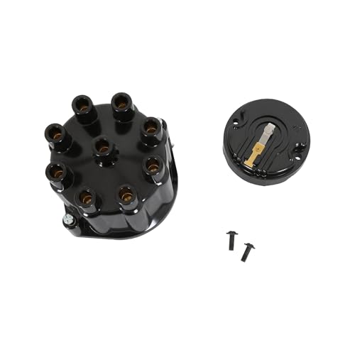 MSD Street Fire 5500 Cap and Rotor Kit, Socket Terminals, Black