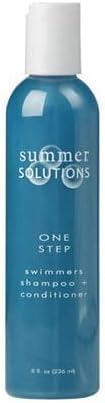 Summer Solutions One Step Swimmers Shampoo + Conditioner, 8 fl. oz. by Summer Solutions