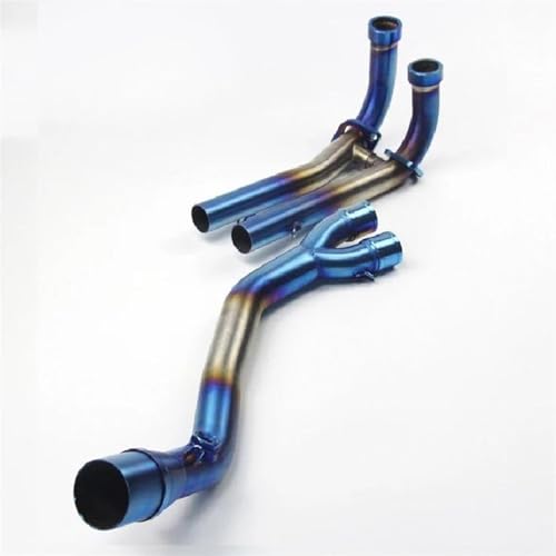 Tuyau avant 51mm et embout d'échappement moto type B pour Yamaha T-max 500 530 560