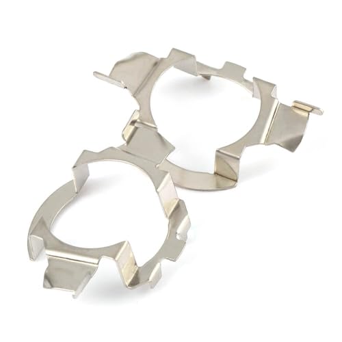 MATMAX H7 LED HID Car Headlight Bulb Base Holder Adapter Socket for Volkswagen Skoda Mercedes-Benz BMW Audi Auto Headlamp Mount Stand (1Pair)