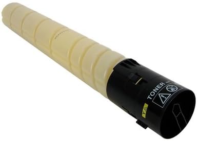 Toner compatible TN512Y Yellow For Printers Konica Minolta Bizhub C454 / C3454E / C554 / C554E.