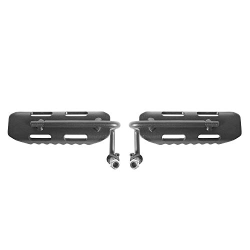 Hooke Road Wrangler Foot Pegs, Door Hinge Foot Rest Compatible With Jeep Tj Wrangler 97-06 #TOP5