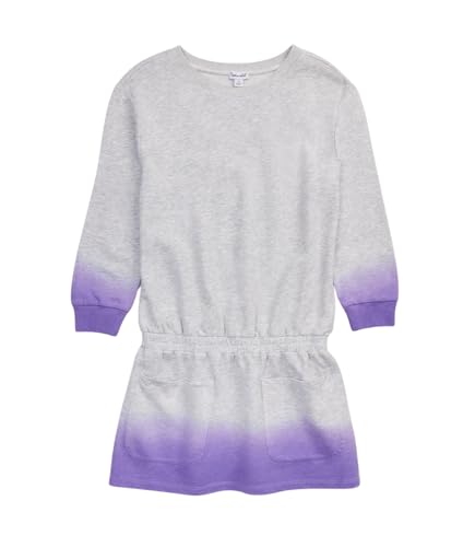 Robe fille dip dye ombre vêtement dégradé coloré tendance