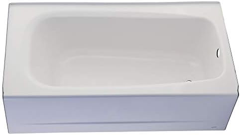 American Standard 2461002.020 Cambridge Apron-Front Americast Soaking Bathtub Right Hand Drain, 5 ft x 32 in, White