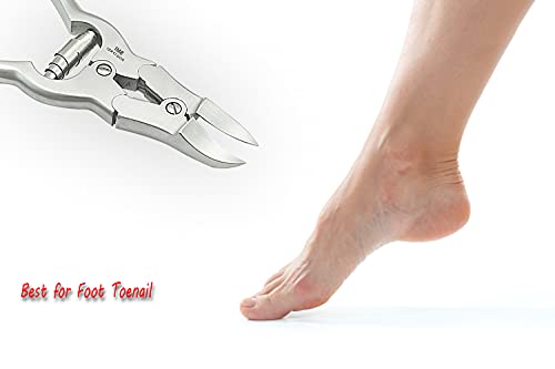 SMI - 16 cm Teennagelknipper professioneel voor dikke ingegroeide nagels pedicure nageltang teennagels op zwaar werk… - Afbeelding 4