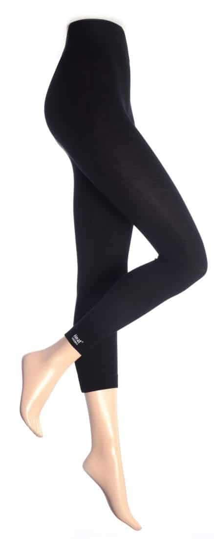HEAT HOLDERS - Ladies Winter Warm Cotton Thermal Underwear Leggings Long Johns (L/XL (44-52" Hip), Black)