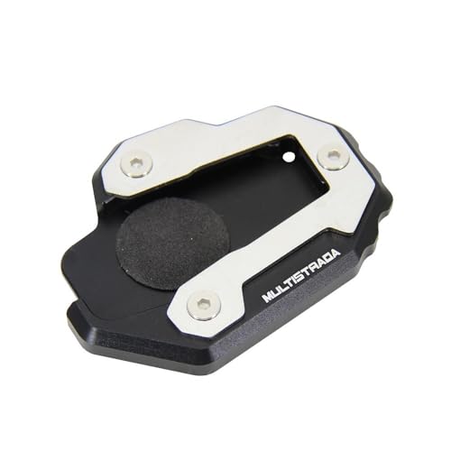 Plaque support d'extension béquille latérale pour stationner votre Multistrada 1200 en roadtrip