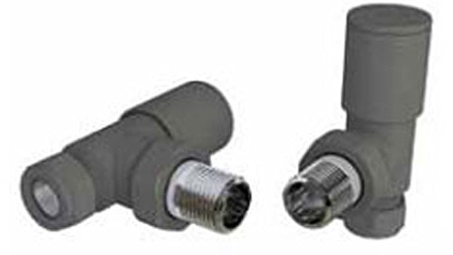 Robinet de radiateur coudé pour gagner de la place contre le mur