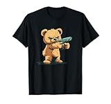 Funny firearm Teddy Bear