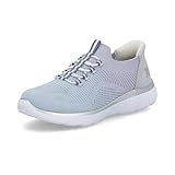 vegane Materialien Rieker Damen Slipper in blau - Gr. 38