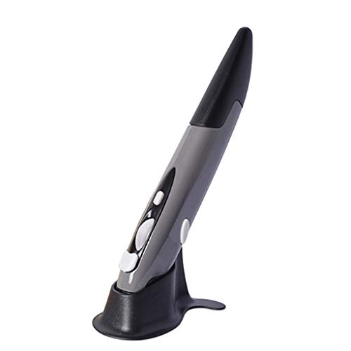 Homyl 2.4Ghz Wireless Pen Mouse Mouse USB Receptor Ajustável 800/1200 / 1600DPI - cinzento