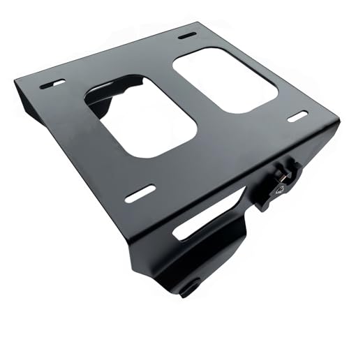 Porte bagages moto pour Touring Road King 2014-2023 support coffre solo noir amovible
