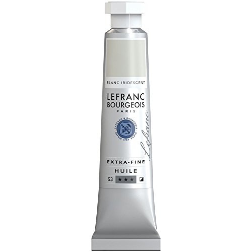 Lefranc Bourgeois 405029 extra feine Ölfarbe in Künstlerqualität aus hochwertigen Pigmenten, lebendige Farben, hohe Lichtechtheit, 20ml Tube - Irisierendes Weiß Lefranc Bourgeois 405029 extra feine Ölfarbe in Künstlerqualität aus hochwertigen Pigmenten, lebendige Farben, hohe Lichtechtheit, 20ml Tube - Irisierendes Weiß