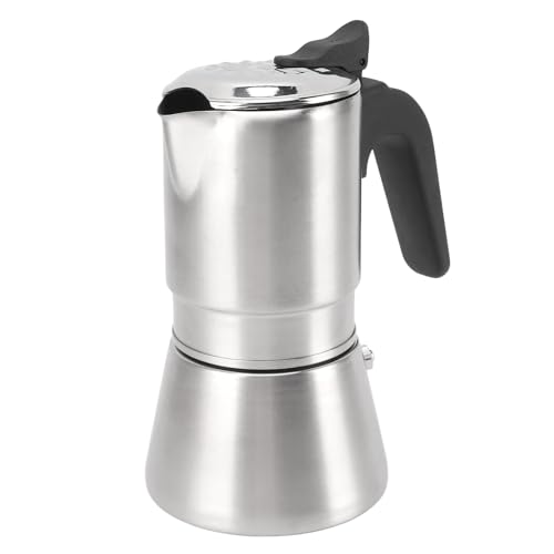 Ymiko Hand Brewed Coffee Maker, 304 Stainless Steel Pot High Pressure Cold Extraction Single Valve Coffee Equipment for Home Cafe Coffee Enthusiasts