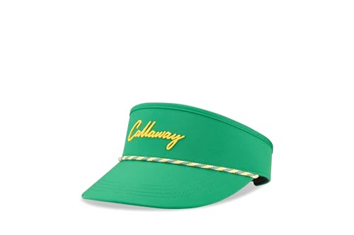 Callaway HW CG Birdie PUTT Visor GRN/YLLW 26 Green/Yellow - image 1