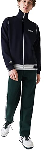 Lacoste Sh1618 Felpa, Uomo, Blu(Abimes), L