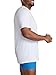 Fruit of the Loom Men's 3XL Eversoft Cotton Stay Tucked V-Neck T-Shirt, Tall Man-6 Pack White