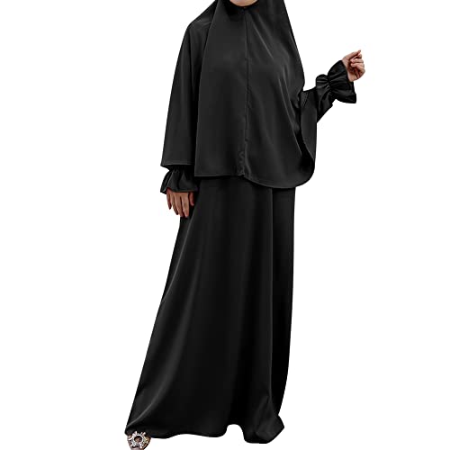 Robe de prière musulmane ample pour femme cherchant une abaya jilbab longue et opaque