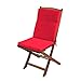 marque Lovely Casa Coussin de Fauteuil 40x90 cm Farniente Rouge