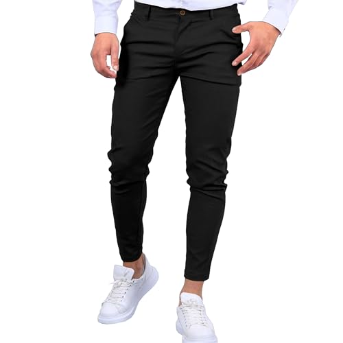 Golf Joggers Pants Men Skinny Slim Fit Stretch Cargo Tapered Pants Casual Outdoor Hiking Chinos Sweatpants for Men2