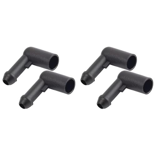 Connecteur lave-glace étanche pour Opel 1452941 fixation rapide durite noire x4