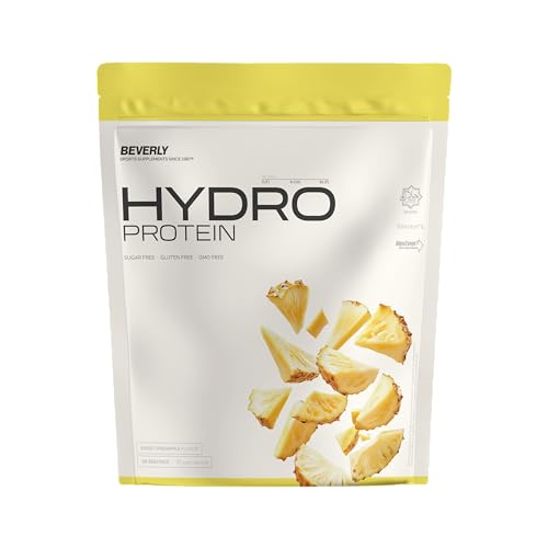 Beverly Zero Delicatesse - Proteína Hidrolizada de Suero con Digezyme y Tolerase - 1 Kg - 29 g de proteína por ración - 28 servicios - Excelente digestibilidad - Sabor (PIÑA)
